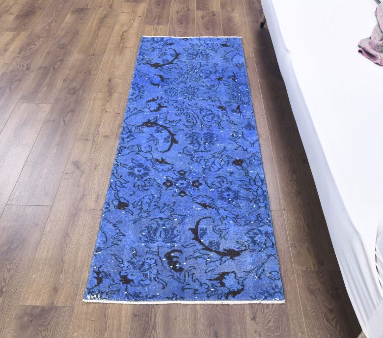 Vintage Blue Runner Rug