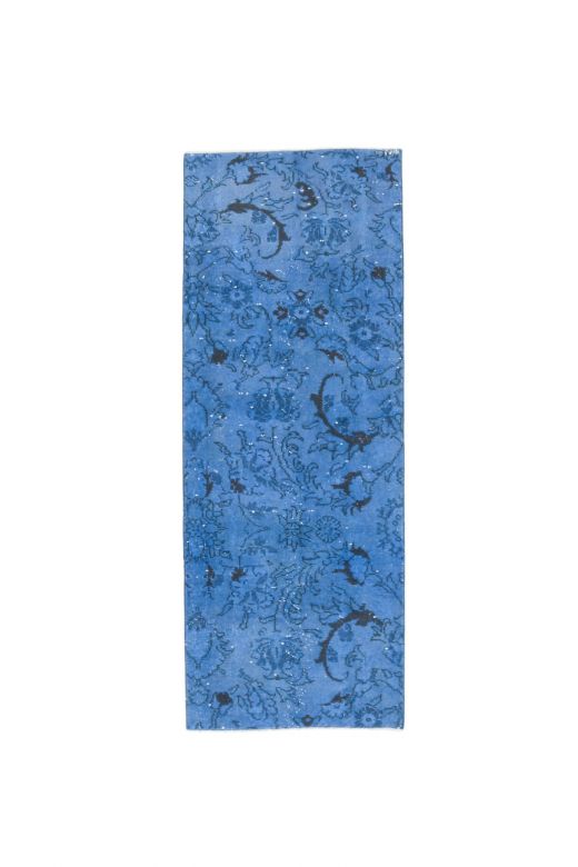 Vintage Blue Runner Rug