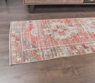 2x9 Vintage Handwoven Rug Runner - Thumbnail