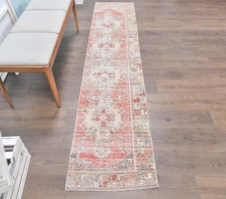 2x9 Vintage Handwoven Rug Runner - Thumbnail