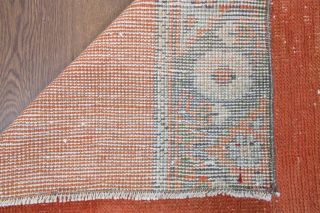 2x9 Bordered Vintage Runner Rug - Thumbnail