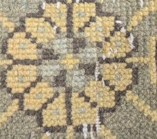 Vintage Runner Yellow Rug - Thumbnail