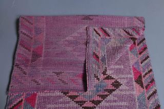 Vintage Hand-Knotted Runner Rug - Thumbnail