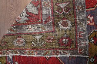 Vintage Red Runner Rug - Thumbnail