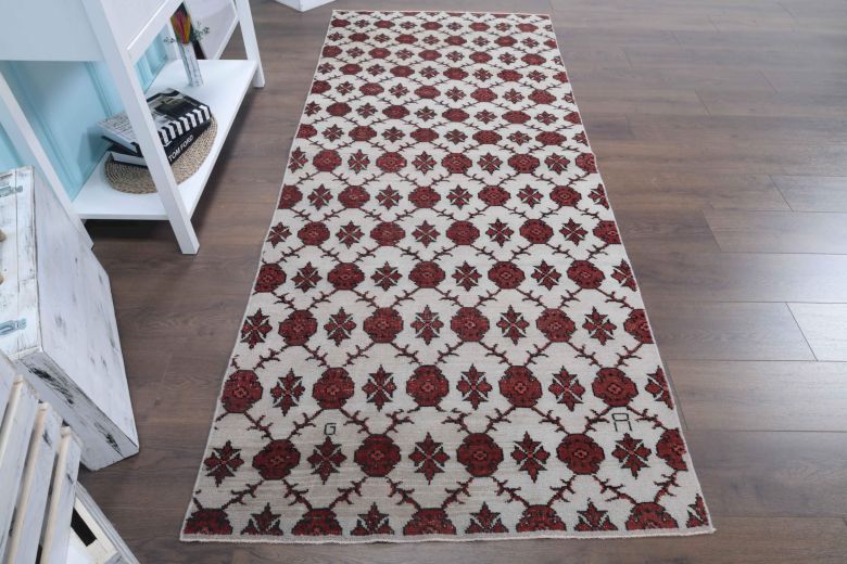 Ikat Design Vintage Area Rug