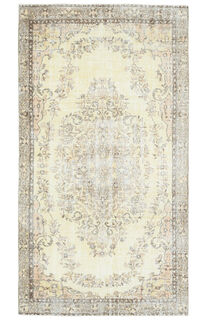 Handmade Persian Vintage Area Rug - Thumbnail