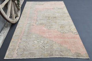 Handmade Vintage Area Rug - Thumbnail