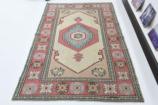 Handmade Vintage Area Rug - Thumbnail