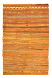 Earth Color - Handmade Vintage Area Rug - Thumbnail