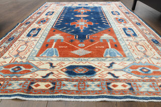 Handmade Vintage Area Rug - Thumbnail