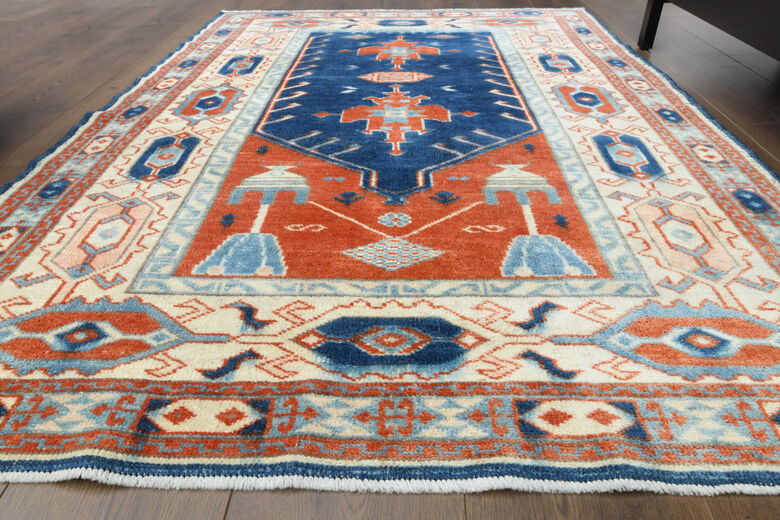 Handmade Vintage Area Rug