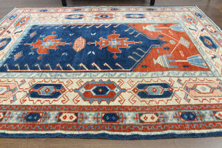 Handmade Vintage Area Rug - Thumbnail