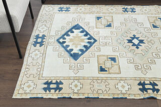 Handmade Vintage Area Rug - Thumbnail