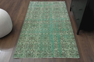 Handmade Vintage Area Rug - Thumbnail