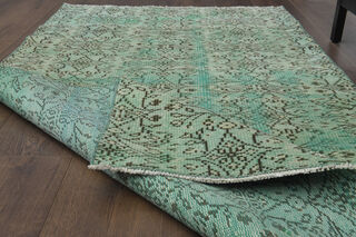 Handmade Vintage Area Rug - Thumbnail