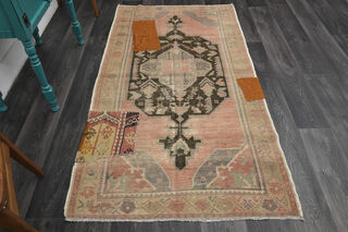 Handmade Vintage Area Rug - Thumbnail