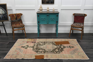 Handmade Vintage Area Rug - Thumbnail