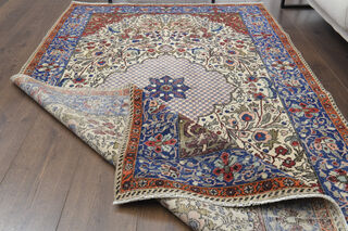 Handmade Vintage Area Rug - Thumbnail