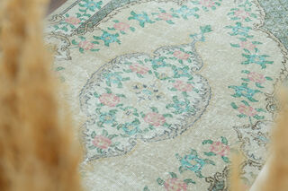 Handmade Vintage Area Rug - Thumbnail