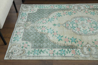 Handmade Vintage Area Rug - Thumbnail