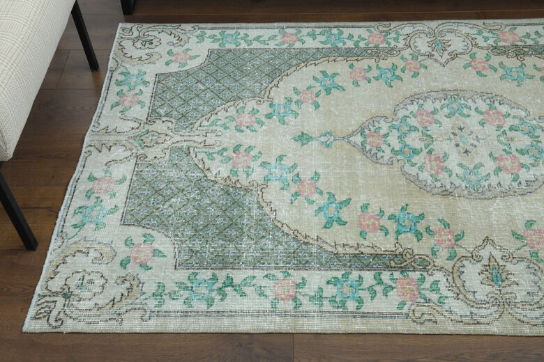 Handmade Vintage Area Rug