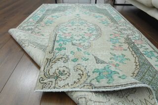 Handmade Vintage Area Rug - Thumbnail