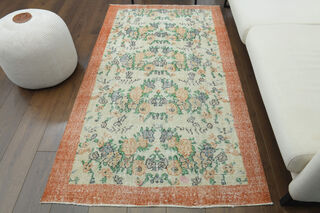 Handmade Vintage Area Rug - Thumbnail