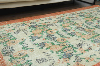 Handmade Vintage Area Rug - Thumbnail