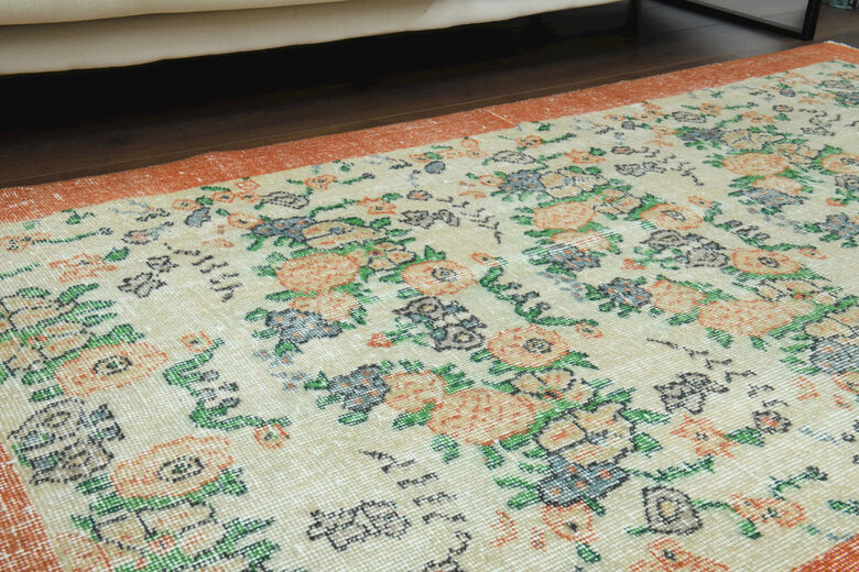 Handmade Vintage Area Rug