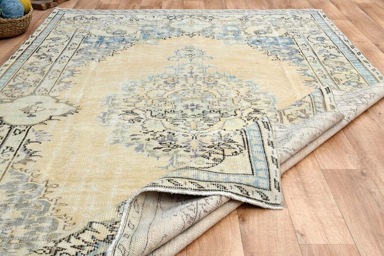 Washable Vintage Area Rug