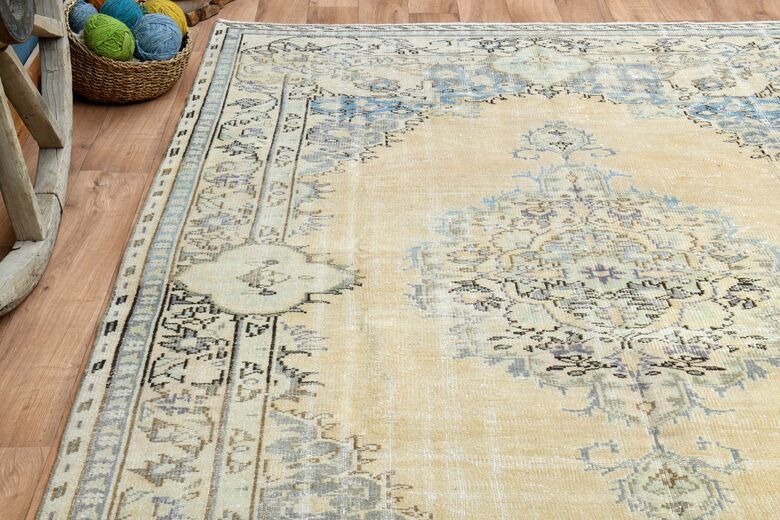 Washable Vintage Area Rug