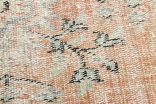 Orange Oriental Area Rug - Thumbnail