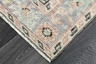 Orange Oriental Area Rug - Thumbnail