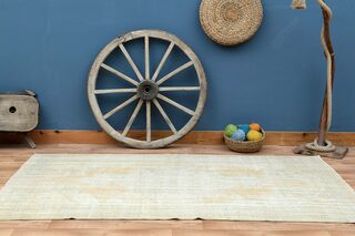 Distressed Vintage Area Rug - Thumbnail