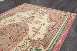 Handmade Vintage Area Rug - Thumbnail