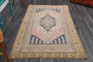 Handmade Vintage Area Rug - Thumbnail