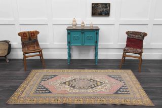 Handmade Vintage Area Rug - Thumbnail