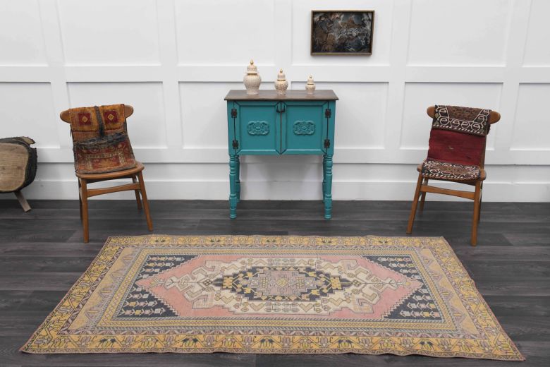 Handmade Vintage Area Rug