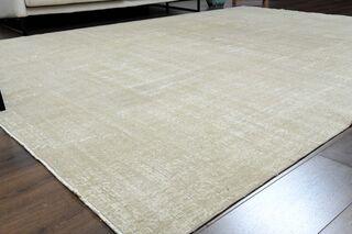 Distressed Beige Area Rug - Thumbnail