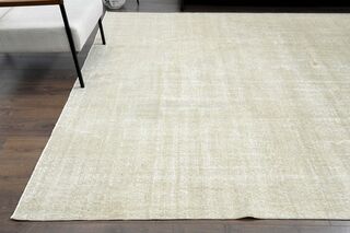 Distressed Beige Area Rug - Thumbnail