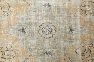 Orange Beige Area Rug - Thumbnail