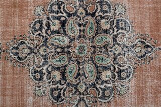 Orange Brown Area Rug - Thumbnail