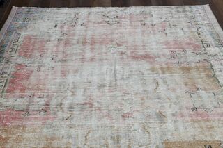 Faded Orange Pink Rug - Thumbnail