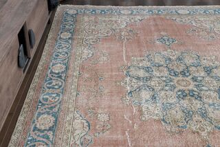 Pink Blue Area Rug - Thumbnail