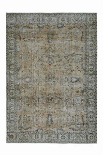 Orange Brown Area Rug - Thumbnail