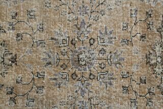 Orange Brown Area Rug - Thumbnail