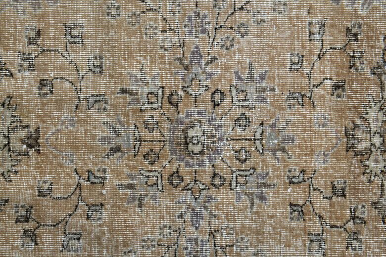 Orange Brown Area Rug