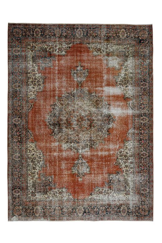 Medallion Handwoven Antique Rug