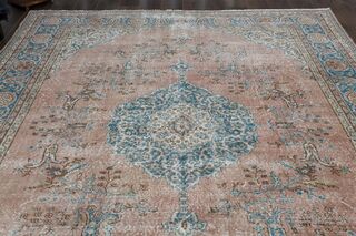 Turkish Floral Area Rug - Thumbnail