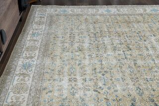 Antique Turkish Floral Rug - Thumbnail